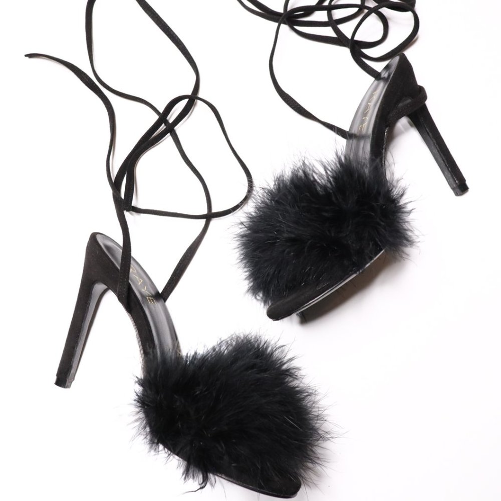 Raye | Fara Ankle Wrap Heel 7M